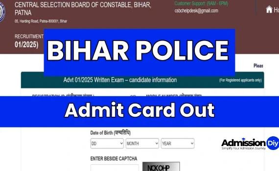 Bihar Police Constable Admit Card 2025 Out Now - Download at https://csbc.bihar.gov.in