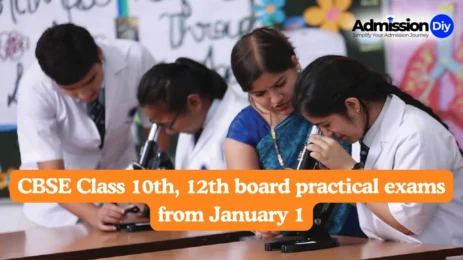 CBSE Class 10th, 12th board practical exams from January 1
