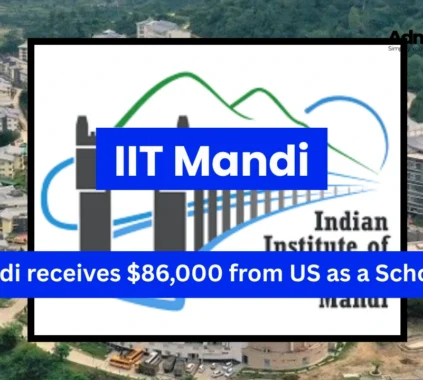 IIT-Mandi receives $86,000 from US