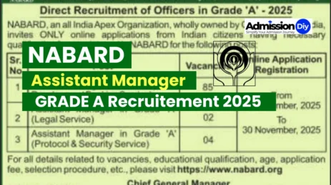 NABARD Grade A Notification 2025: PDF, Expected Date, Exam Date & Vacancy