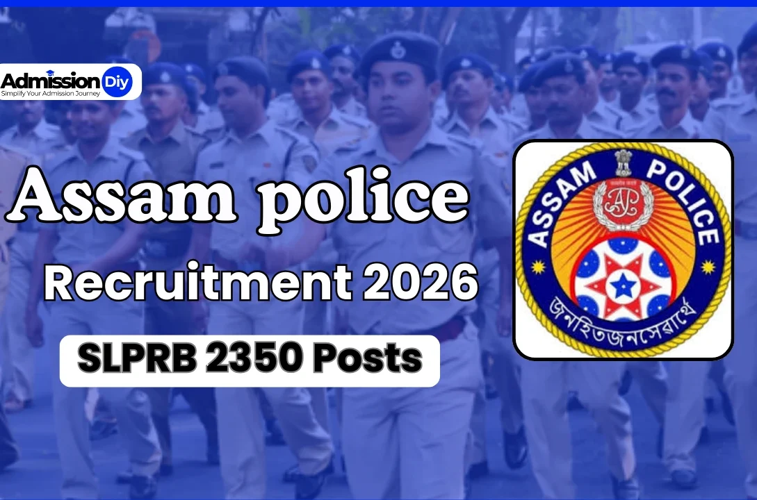 Assam police Recruitment 2026; 2350 Posts, Online Apply Last Date