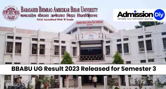 BBABU UG Result 2023 Released for Semester 3