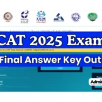 CAT 2025 Final Answer Key Out