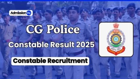 CG Police Constable Result 2025 Out: PDF Download, Merit List