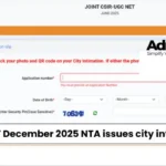 CSIR UGC NET December 2025