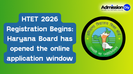HTET 2026 Registration Begins Haryana Board has opened the online application window
