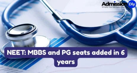 NEET MBBS and PG seats added in 6 years