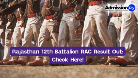 Rajasthan 12th Battalion RAC Result Out Check Here!