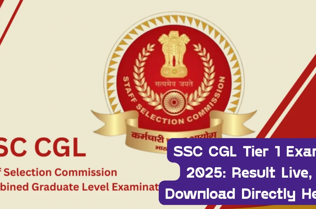 SSC CGL Tier 1 Exam 2025 Result Live, Download Directly Here