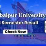 Sambalpur University 2nd Semester Result 2025