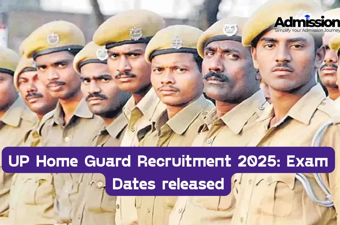 UP Home Guard Recruitment 2025 Exam Dates released