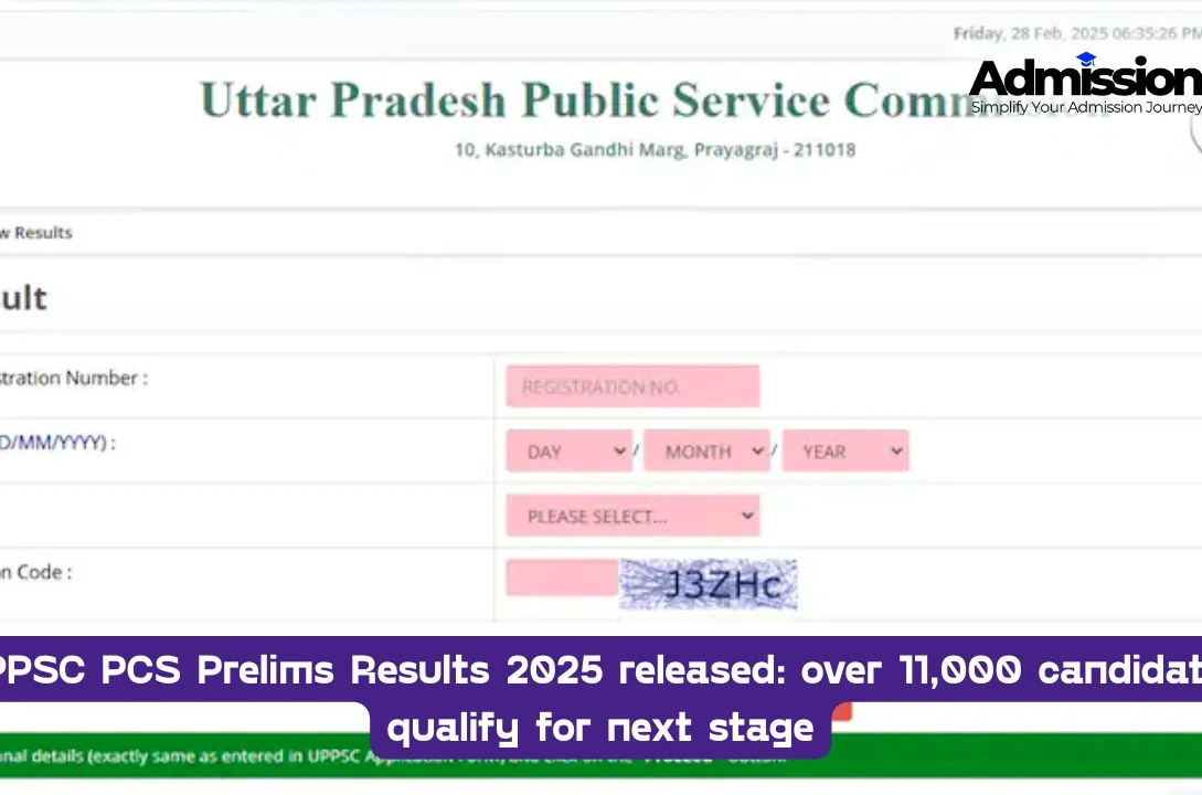 UPPSC PCS Prelims Results 2025 released over 11,000 candidates qualify for next stage