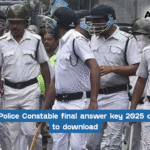 West Bengal Police Constable final answer key 2025 out Click Here to download