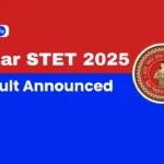 Bihar STET Result 2025 Released
