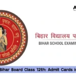 BSEB Bihar Board Class 12th Admit Cards issued