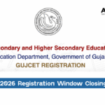 GUJCET 2026 Registration Window Closing Today