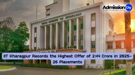 IIT Kharagpur Records the Highest Offer of 2.44 Crore in 2025-26 Placements
