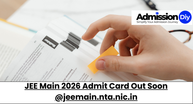 JEE Main 2026 Admit Card