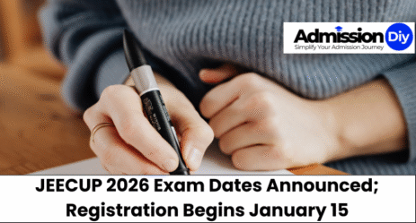 JEECUP 2026 Exam Dates