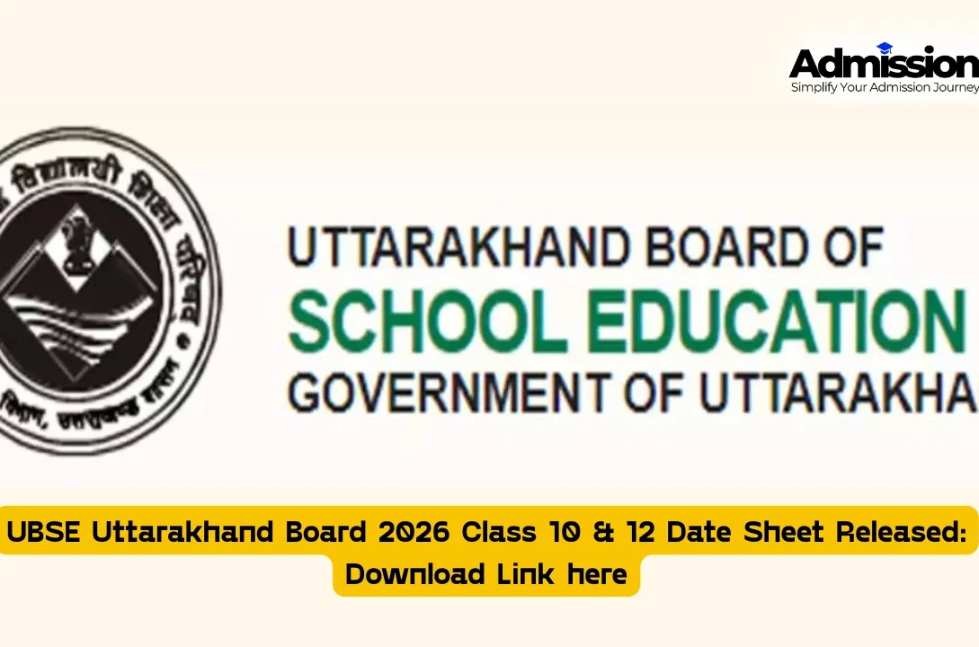 UBSE Uttarakhand Board 2026 Class 10 & 12 Date Sheet Released Download Link here