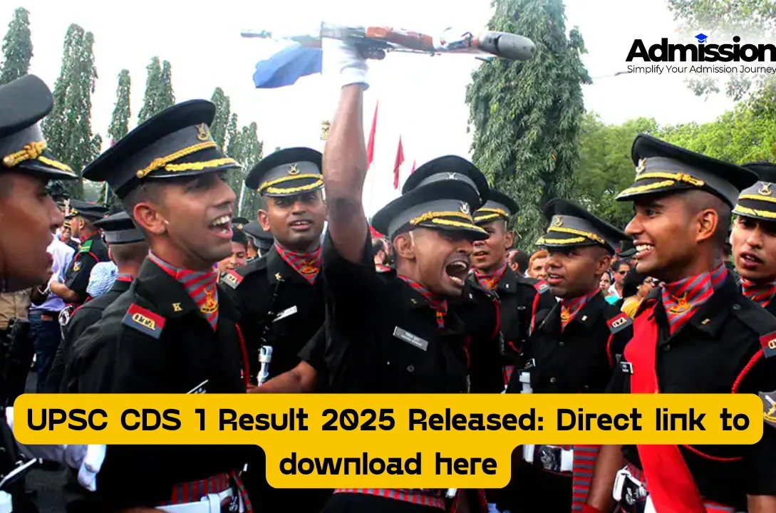 UPSC CDS 1 Result 2025 Released Direct link to download here