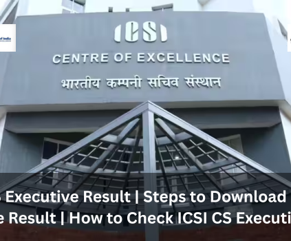 ICSI CS Executive Result