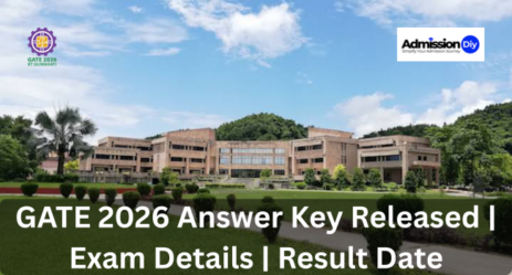 GATE 2026 Answer Key Released Exam Details Result Date