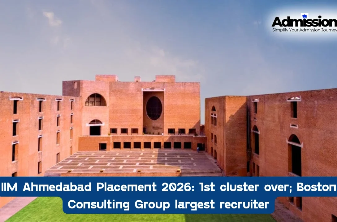IIM Ahmedabad Placement 2026 1st cluster over; Boston Consulting Group largest recruiter