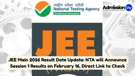JEE Main 2026 Result Date Update NTA will Announce Session 1 Results on February 16, Direct Link to Check