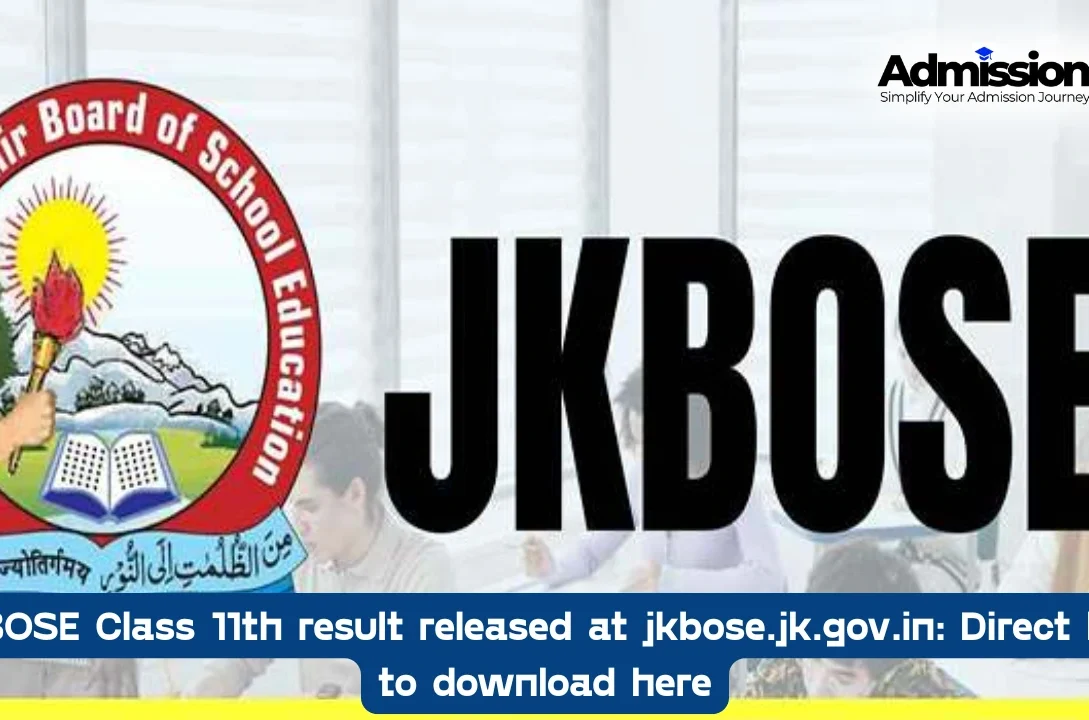 JKBOSE Class 11th result released at jkbose.jk.gov.in Direct link to download here