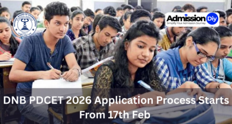 DNB PDCET 2026 Application Start from 17 Feb