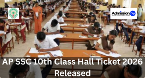 AP SSC 10th Class Hall Ticket 2026 Released