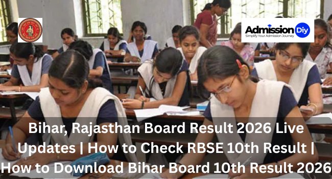 Bihar, Rajasthan Board Result 2026