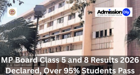 MP Board Class 5 and 8 Results 2026