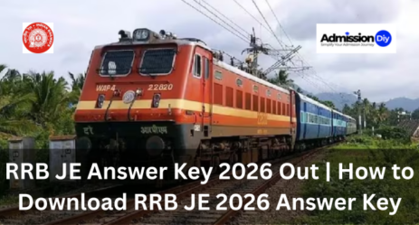 RRB JE Answer Key 2026