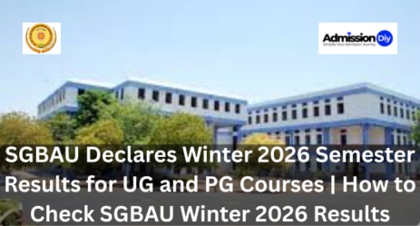 SGBAU Declares Winter 2026 Semester Results