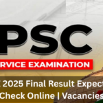 UPSC CSE 2025 Final Result