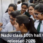 Tamil Nadu SSLC Hall Ticket 2026