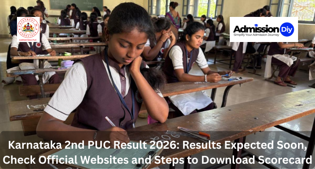 Karnataka 2nd PUC Result 2026