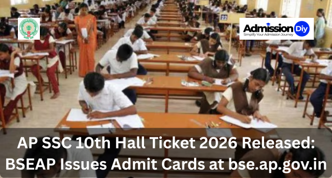 AP SSC 10th Hall Ticket 2026 Released