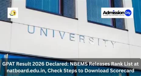 GPAT Result 2026 Declared