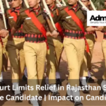 Rajasthan SI Exam 2025