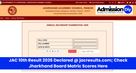 JAC 10th Result 2026