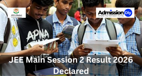 JEE Main Session 2 Result 2026 Declared