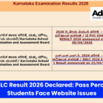 Karnataka SSLC Result 2026
