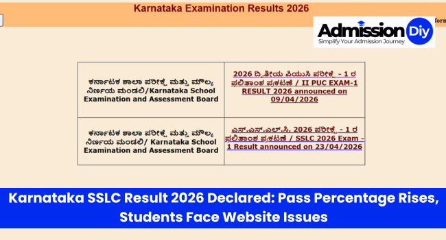 Karnataka SSLC Result 2026
