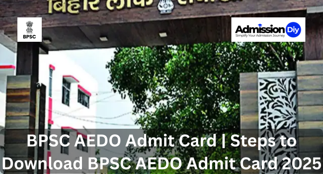 BPSC AEDO Admit Card