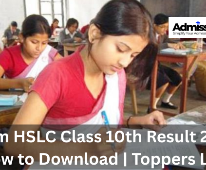 Assam HSLC Class 10th Result 2026