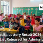 KVS Balvatika Lottery Result 2026 Declared