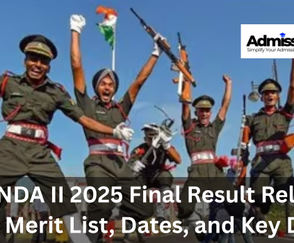 UPSC NDA II 2025 Final Result Released